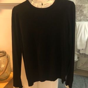 Classy sweater with ruffle details